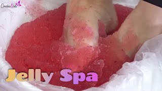 Pedicura con Gelatina Tratamiento Jelly Spa coralsanails [upl. by Yerxa622]