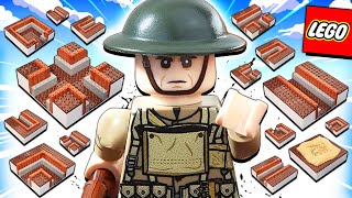 I built a NEVER ENDING LEGO WW1 TRENCH [upl. by Notyad]