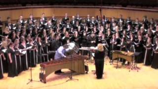 Concerto for Marimba and Choir by Gene Koshinski [upl. by Em771]