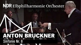 Anton Bruckner Sinfonie Nr 8 mit Günter Wand 1987  NDR Elbphilharmonie Orchester [upl. by Ahsaret]