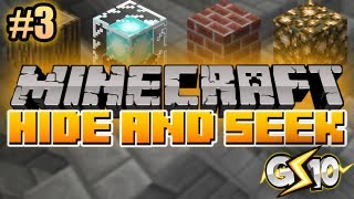 Minecraft Hide and Seek MiniGame w Graser amp Friends Episode 3 [upl. by Onder]