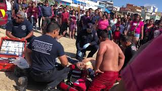 Tragedia en playas de tijuana 😔 imágenes fuertes [upl. by Durarte]