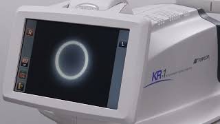 KR1 Auto KeratoRefractometry 터치스크린 버튼에 대한 설명입니다 [upl. by Akirdnuhs]