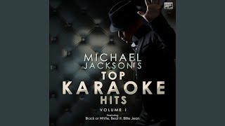 Beat It In the Style of Michael Jackson Karaoke Version [upl. by Trumaine]