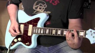 Pure Salem Guitars WOOD SOUL electric guitar demo with Mojotone LERXST amplifier [upl. by Maillij]