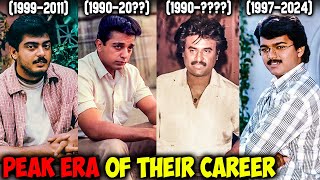 Top 8 Tamil Heroes Peak Era of Their Career in Tamil  Savage Point [upl. by Charlotta350]