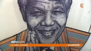 Malice  une artiste qui modernise le pointillisme [upl. by Trula]