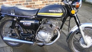 Honda CD185 1979 [upl. by Zarger]