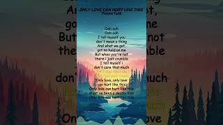 Paloma Faith  Only Love Can Hurt Like This Lyrics shorts [upl. by Notrom]