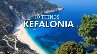 Top 10 Things To Do in Kefalonia Greece [upl. by Kafka]