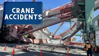 EXTREME Crane Accidents Caught On Tape  Worst Crane Disasters [upl. by Lyrahc112]