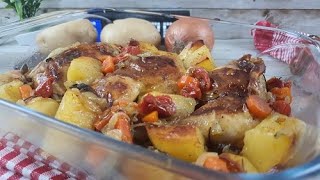 Ricetta Pollo speziato al forno [upl. by Millda475]