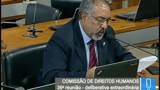 Votações  TV Senado ao vivo  CDH  25042018 [upl. by Millham]