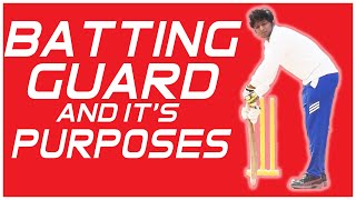 Purpose of Batting Guard in cricket  Cricket Batting Tips  Nothing But Cricket [upl. by Eanert]