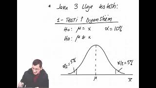 STATISTIKE TEMA 9 PJESA 1 Kontrolli i Hipotezave per Mesataren dhe Perpjesen per nje popullate [upl. by Anilyx]