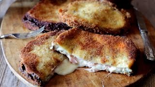 CORDON BLEU DI MELANZANE fritte o al forno  Anche Bimby [upl. by Kerat154]