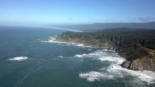 Drone flying over Fort Bragg amp Eureka [upl. by Aynom345]