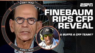 Paul Finebaum CAUTIONS skepticism after CFP first reveal  Alabama amp Colorado analysis  First Take [upl. by Maryellen567]