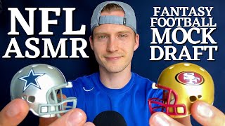 NFL ASMR  Fantasy Football Mock Draft 2024 12 team [upl. by Beck]