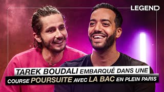 TAREK BOUDALI EMBARQUÉ DANS UNE COURSE POURSUITE AVEC LA BAC EN PLEIN PARIS [upl. by Ytirahc]