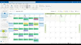 Shared Calendar MS Outlook [upl. by Amiaj]