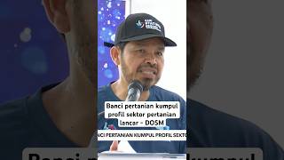 Banci pertanian kumpul profil sektor pertanian lancar  DOSM [upl. by Watson]