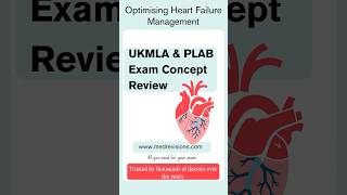 UKMLAPLAB prep Daily Exam Concept Revision Heart Failure UKMLA PLAB HeartFailure Cardiology [upl. by Down]