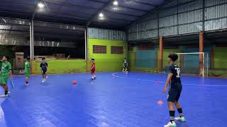 LATIHAN PASSING DAN WALL PASS DALAM FUTSAL [upl. by Ahsinna]