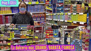 🍭Dulcería más GRANDE BARATA y FAMOSA CDMX  Aquí surten tiendasdulcerías  Venta desde UNA pieza [upl. by Simonette881]