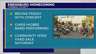 Ebensburg “Downtown Shutdown” to kick off Homecoming event [upl. by Barabas857]