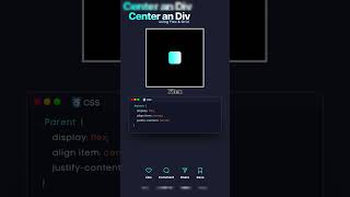 📐✨ Center a Div Perfectly Using Flexbox amp Grid 💻🎯shorts html5css3 flexcss gridlayouts coding [upl. by Hillery]