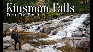 The Basin  Kinsman Falls Full Hike  Franconia Notch New Hampshire  White Mountains Trip Part 6 [upl. by Neyut864]