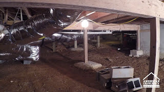 TimelapseCrawlspace Encapsulation [upl. by Janerich]