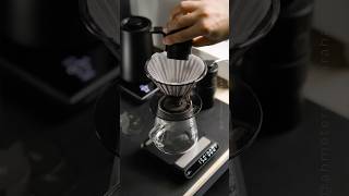 Perfect V60 Coffee Brewing with MHW3BOMBER PourOver Equipment ❤‍🔥 mhw3bomber [upl. by Burkitt]