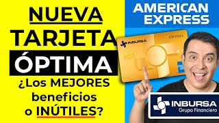 🔵 TARJETA OPTIMA INBURSA 🤔 Tarjeta de Credito Optima Inbursa ¿Beneficios buenos o son inservibles [upl. by Odnuges584]