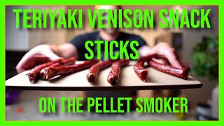 How to smoke your own Homemade Teriyaki Beef and Venison Snack Sticks  Better than slim jims [upl. by Lancaster]