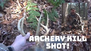 PA Game lands archery buck kill Self filmed [upl. by Montagu]