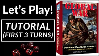 Lets Play Global War World War II Worldwide 19391945 Tutorial [upl. by Loraine428]