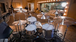 Joe Carrells Nashville Studio Drum Setup at Treasure Isle [upl. by Aisital]