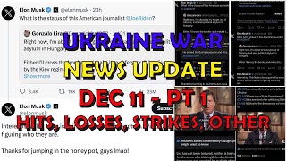 Ukraine War Update NEWS 20231211a Pt 1  Overnight amp Other News [upl. by Neened]