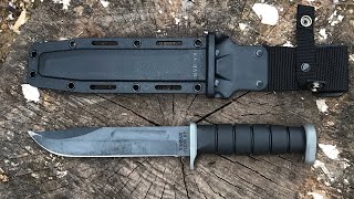 Hard Use Demonstration with the KaBar D2 Extreme Dose the tang hold strong 🔥🔪🇺🇸 [upl. by Filia625]