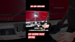 💡LED License Plate Installation  The Easy Way automotive silverado fyp chevrolet upgrade [upl. by Haman255]