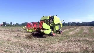 Claas Compact 30 classic combine [upl. by Wilhide328]