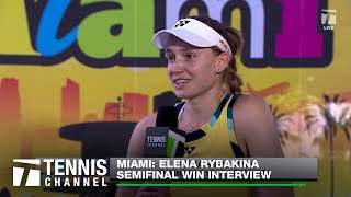 Elena Rybakina Fights Through Another 3Set Battle  Miami SF [upl. by Arinay]