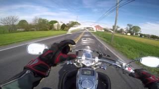 2007 Honda VTX 1800 Test Drive [upl. by Ebbie818]