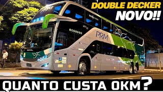 QUANTO CUSTA UM ÔNIBUS DOUBLE DECKER NOVO COMIL CAMPIONE INVICTUS DD SCANIA K410  PRM TURISMO [upl. by Wettam537]