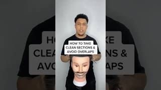 My foolproof sectioning tip Haircut 💇🏾‍♂️ barbering barbershop haircut [upl. by Newfeld]