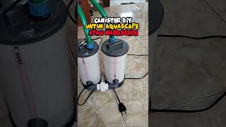 Filter canister untuk aquascapehardscape [upl. by Eyks410]