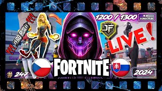 🔴ŽIVĚ Fortnite Pohodička Chill večer 🌙 s vámi 🎮  Přijď pokecat 🧡 [upl. by Rehpotsirh]