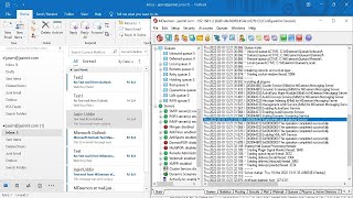 How to Send amp Receive Mail Through MDaemon Mail Server using Outlook [upl. by Daria]